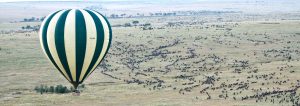 balloon safari in Masai Mara